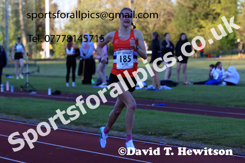 The 1500 metres, 2026 NEGP 1, Monkton Stadium. Photo: David T. Hewitson/Sports for All Pics